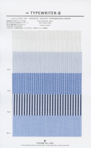 T/C 72/- "APESCO" UTILITY TYPEWRITER STRIPE